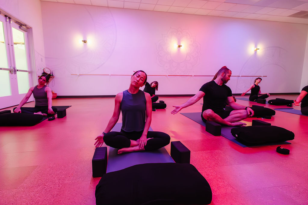 Infrared-heated Flow Room class at somofit in Rohnert Park
